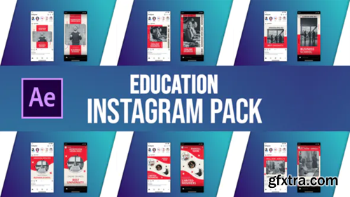 Videohive Education Instagram Pack for After Effects 36005115