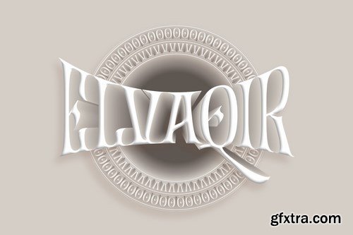Elvaqir Display Font