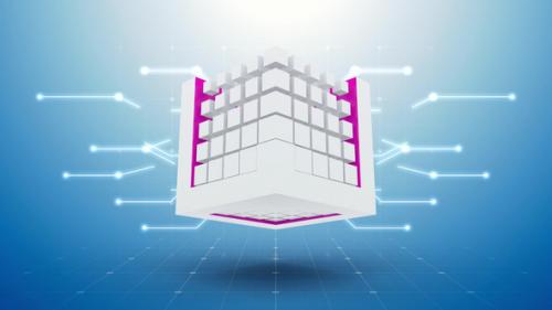 Videohive - Cube Technology Logo - 36176334