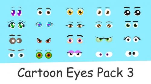 Videohive - Cartoon Eyes Pack 3 - 36234760