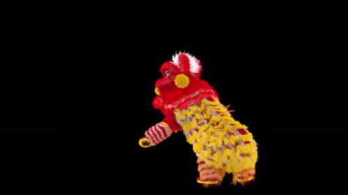 Videohive - 75 Chinese New Year Lion 4K - 36234874