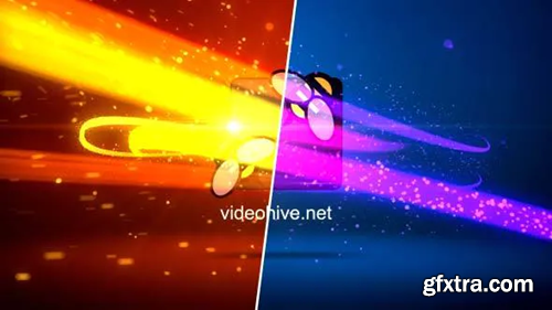 Videohive Bright Ribbons Logo Reveal 8177813
