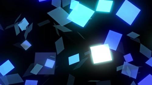 Videohive - Abstract 3D background rendering of geometric pyramid shapes. Computer generated loop animation - 36244326