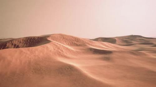 Videohive - Sunset Over the Sand Dunes in the Desert - 36263022