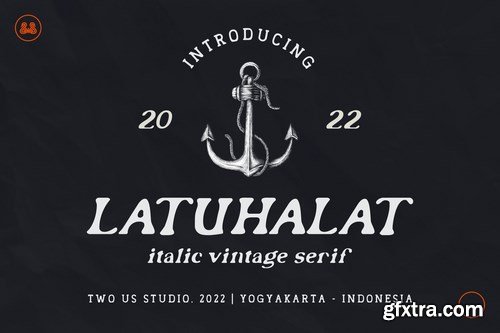 Latuhalat - Italic Vintage Serif