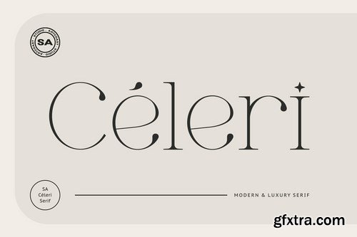 Celeri - Modern Serif