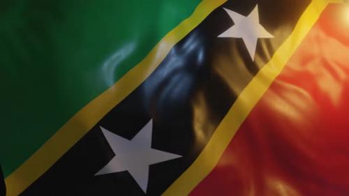 Videohive - Saint Kitts and Nevis Flag - 36260988