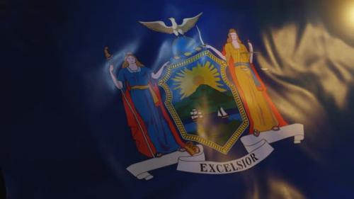 Videohive - New York State Flag - 36277458