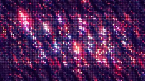 Videohive - Bright sequins flowing texture resembling fabric - 36277973