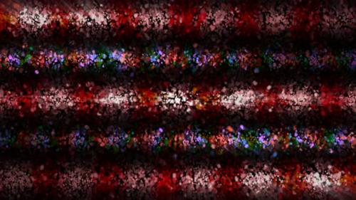 Videohive - Multicolored stripes with pixels and interference - 36277982