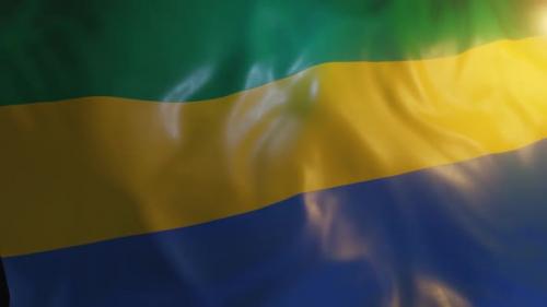 Videohive - Gabon Flag - 36266521