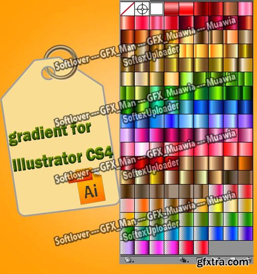 150+ Gradients Collection for Illustrator