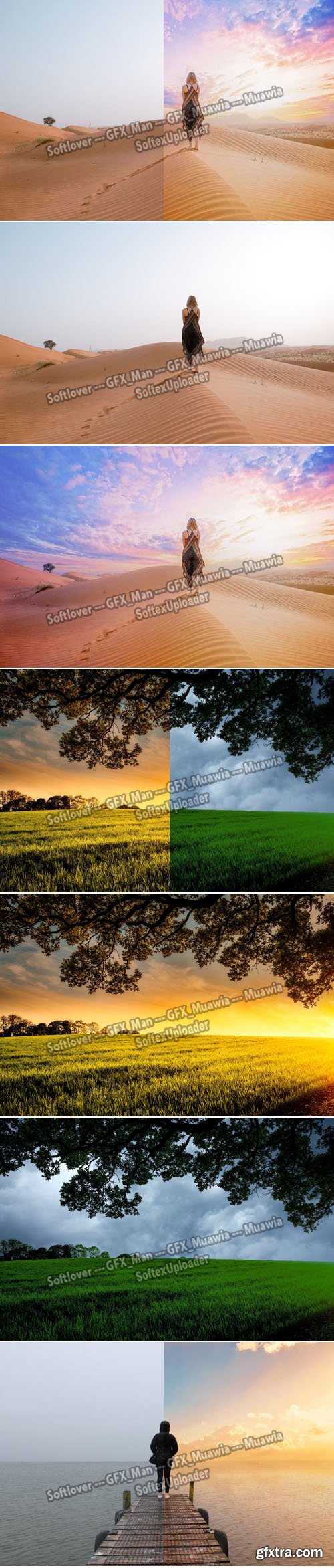 5 Sky Replacement Photoshop Effects Collection +Tutorial