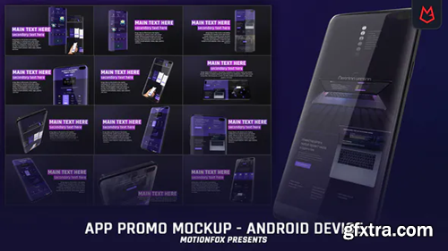 Videohive App Promo Mockup - Android Device 23519077