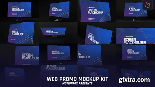 Videohive Web Promo Mockup Kit 23629837