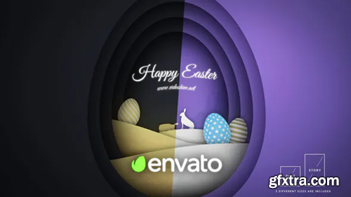 Videohive Easter Paper Intro 31352047