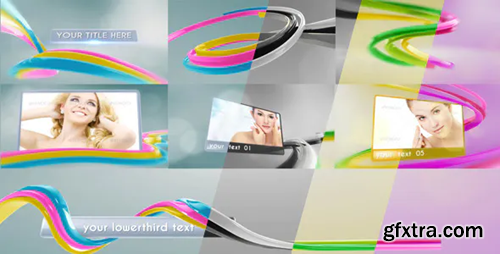 Videohive 3D Line Media Pack 7718229