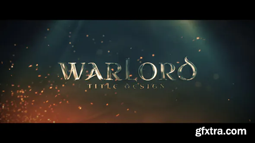 Videohive Warlord Title Design 36271482
