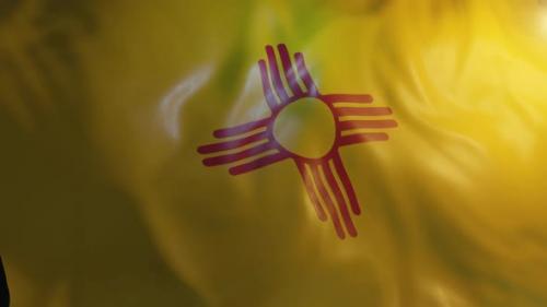 Videohive - New Mexico State Flag - 36272439