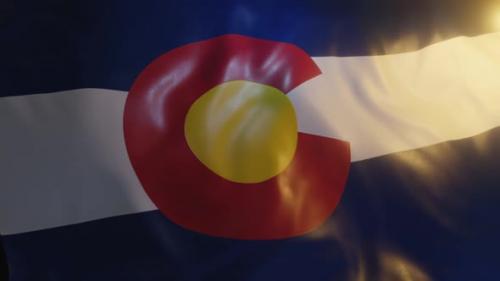 Videohive - Colorado State Flag - 36276706