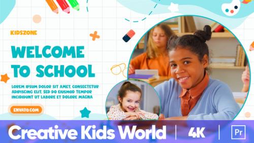 Videohive - Creative Kids World Promo | MOGRT - 36299934