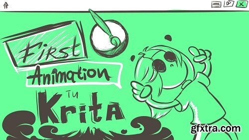First Animation In Krita