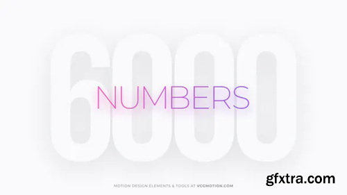 Videohive Titles - Numbers 36360108