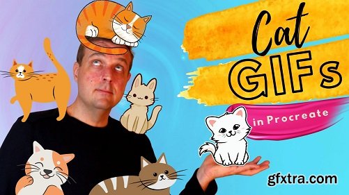 Procreate Animation: The Internet Was Made For Cat GIFs