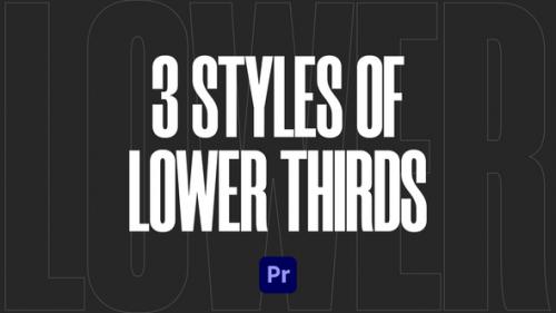 Videohive - Lower Thirds Pack | MOGRT - 36349145