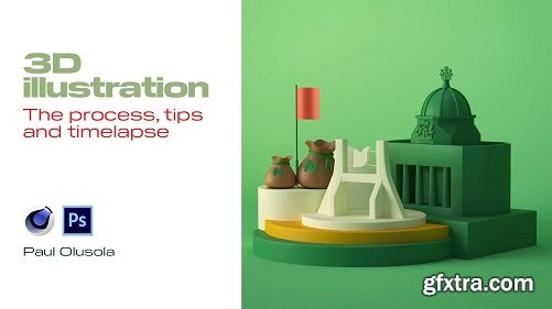 Graphics Design: 3D Illustration Tips, Process and Timelapse