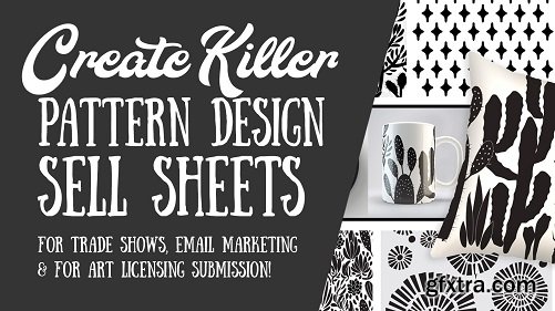 Killer Sell Sheets to Promote and Present Your Surface Pattern Design Collections