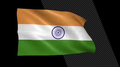 Videohive - India Flag - 36378385