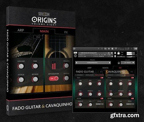 Sonuscore Origins Vol 8: Fado Guitar & Cavaquinho KONTAKT