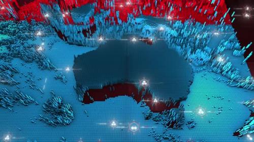 Videohive - Australia Danger HUD UI Map - 36400261