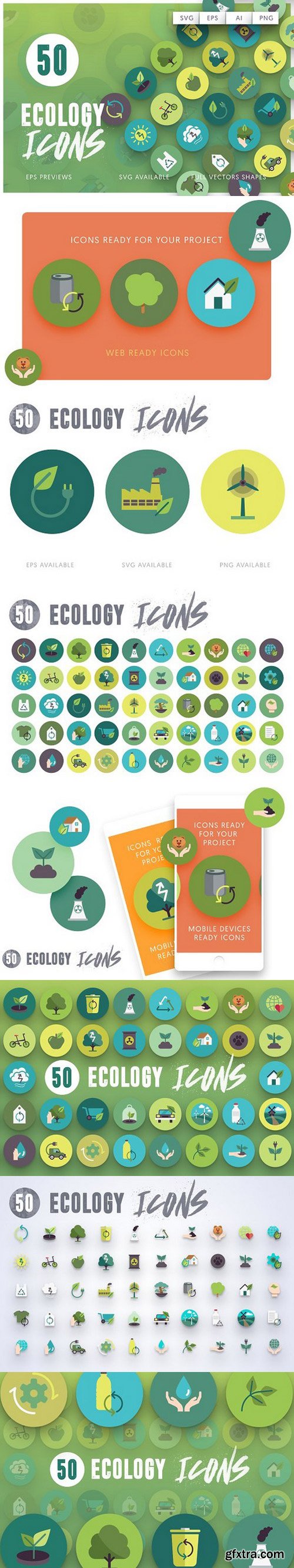 50 Ecology Icons