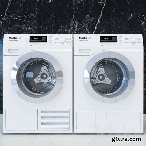 Miele T1 W1 washing machines and dryers