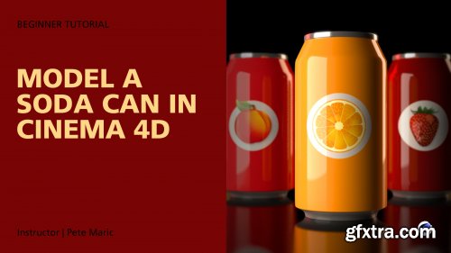 Model a Soda Can in Cinema 4D