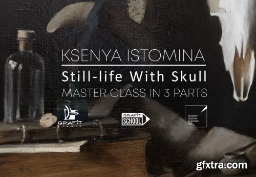Ksenya Istomina - Still-life with a skull