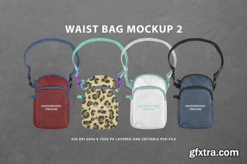 CreativeMarket - Waist Bag Mockup 2 4569775