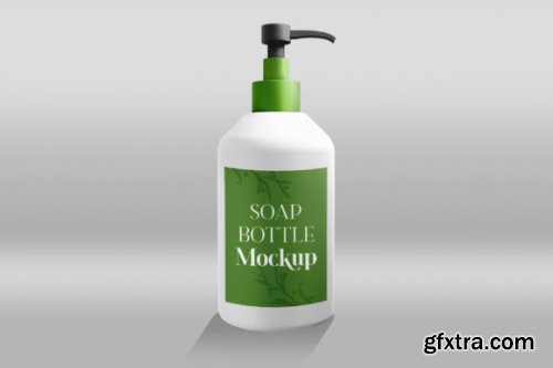 Soap Bottle Mockup