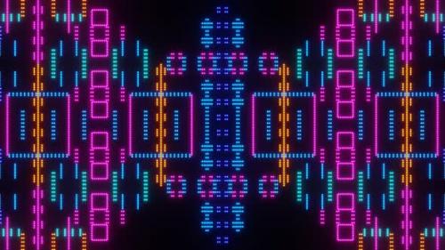 Videohive - Abstract Animation Of Vj Loop Pixels 02 - 36402165