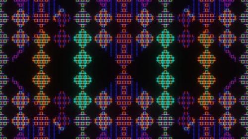 Videohive - Abstract Animation Of Pixel Squares 02 - 36402170