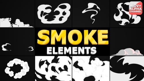 Videohive - Smoke Motion Graphics Pack - 36402173