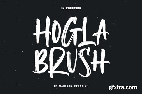 Hogla Brush Font