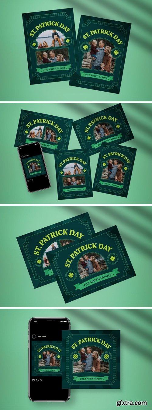 St Patrick Greeting Card Photobooth