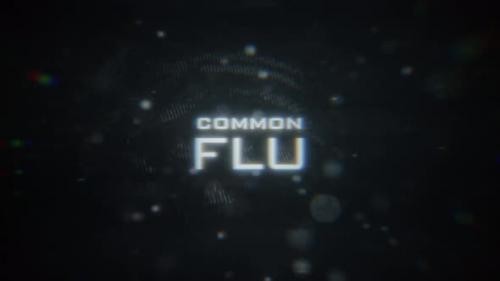 Videohive - COMMON FLU Text Animation Display with Glitch Distortions - 36426669