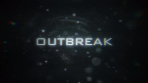 Videohive - OUTBREAK Text Animation Display with Glitch Distortions - 36426693