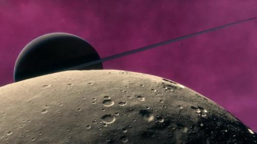 Videohive - Space Background - Rocky Moon - 36426824