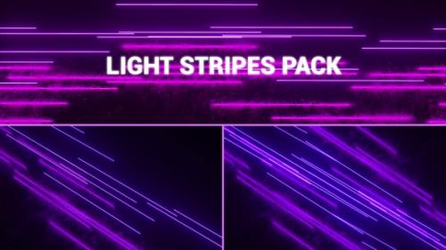 Videohive - Light Stripes Pack - 36406615