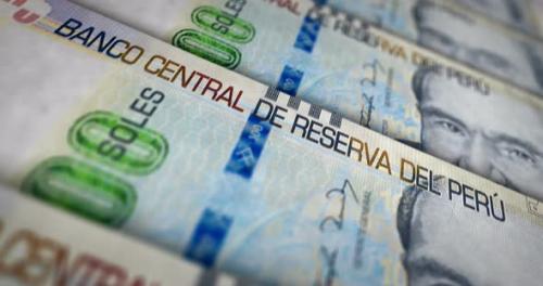 Videohive - Peruvian Soles money banknote surface loop - 36406713